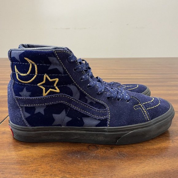 Disney x Vans Sk8-Hi Sorcerers Apprentice Mickey Mouse Fantasia Womens Size 8 - Picture 2 of 8